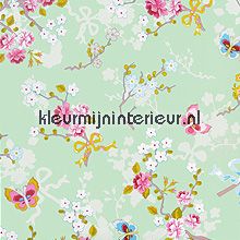 Pip chinese rose green tapeten Eijffinger weltraum 