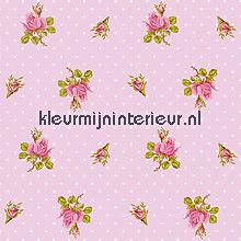 Pip behang pink fotomurali Eijffinger PiP studio wallpaper 