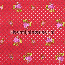 Pip behang red papier murales Eijffinger PiP studio wallpaper 