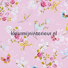 Pip chinese rose pink tapet Eijffinger urban 