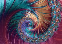 Colourful spiral fototapet Kleurmijninterieur All-images
