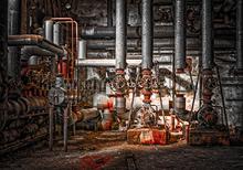 Boiler room fototapeten Kleurmijninterieur weltkarten 
