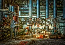 Boiler room fototapeten Kleurmijninterieur weltkarten 