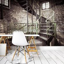 Staircase in old building fotobehang Kleurmijninterieur Steden Gebouwen 