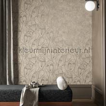 Nefertiti taupe papel de parede Khroma Vendimia Velhos 