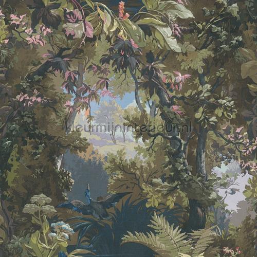 landscape wallpaper papier peint interiors Kleurmijninterieur