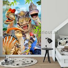 Dinosaurs looking at you fototapet Kleurmijninterieur All-images