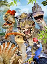 Dinosaurs looking at you fototapet Kleurmijninterieur All-images