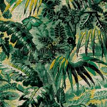 Tropicali lemony green carta da parati Arte Vintage Vecchia 