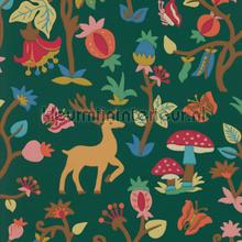 Forest of dean Midnight Multi carta da parati Sanderson Wallpaper creations 