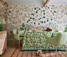 Sycamore and oak Botanical Green fottobehaang Sanderson alle ploatjes 