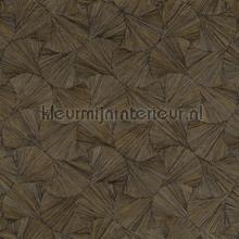 Lombok kaki fonce papier peint Casamance Archipel 75321436