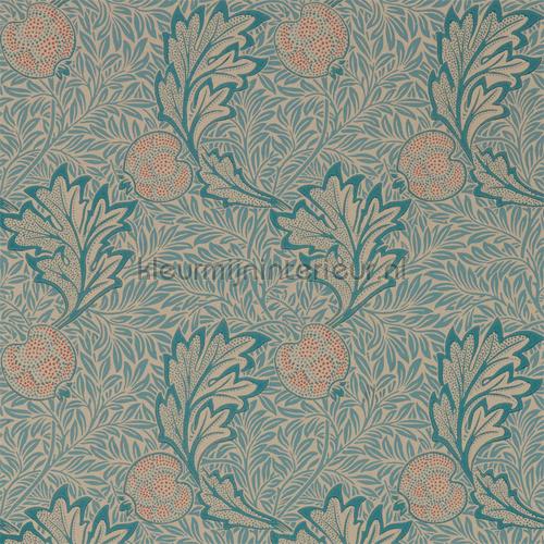 Apple indigo antique wallcovering 216690 romantic Morris and Co