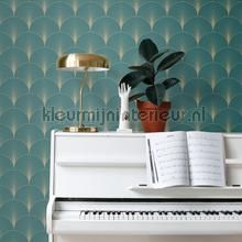 Art deco papier murales Esta home