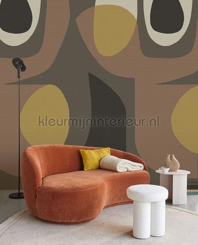 Modern retro fotomurales 312484 Mural room set photo's Eijffinger