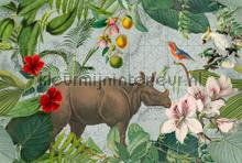 Jungle rhino fotomurais Livingwalls ARTist dd119725