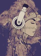 Acryl lady 1 fototapet Livingwalls stemning 