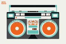 Ghetto blaster papier murales Livingwalls PiP studio wallpaper 