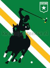 Horse polo papier murales Livingwalls Voitures Transport 
