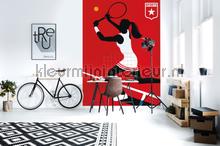 Tennis player papier murales Livingwalls Voitures Transport 