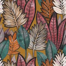 Sabal safran behang Casamance fantasie 