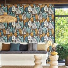 Sabal tabacceladon behang Casamance fantasie 