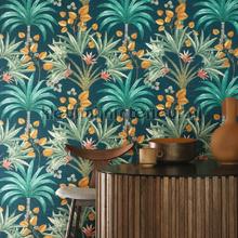 Mirissa petroleturquoise tapeten Casamance Aventura 75521222