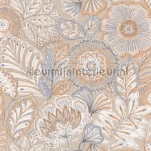 Batik beige ficelle papel pintado Casadeco Vendimia Viejo 