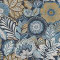 Batik bleu indigo behang BALI88156822 Exotisch Stijlen