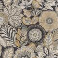 Batik noir reglisse behang BALI88159703 Exotisch Stijlen