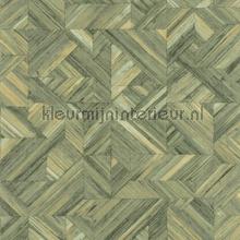 Paille vert sauge wallcovering Casadeco Vintage- Old wallpaper 