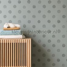 Aquarel stippen behang papier peint Rasch stress 