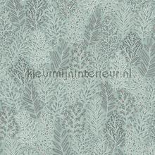 Leafy meadow wallcovering Zoom Vintage- Old wallpaper 