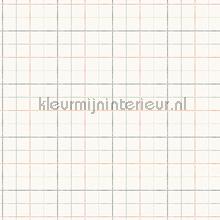 Squares teal behang Zoom Baby Peuter 