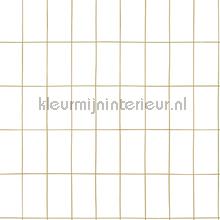 Kleine tegeltjes wit goud wallcovering 155-139131 diamond Esta home