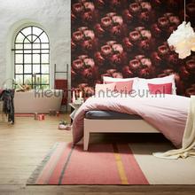 Bloemen wallcovering Kleurmijninterieur