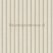 Behang met houten lamellen behaang Noordwand tiggles 