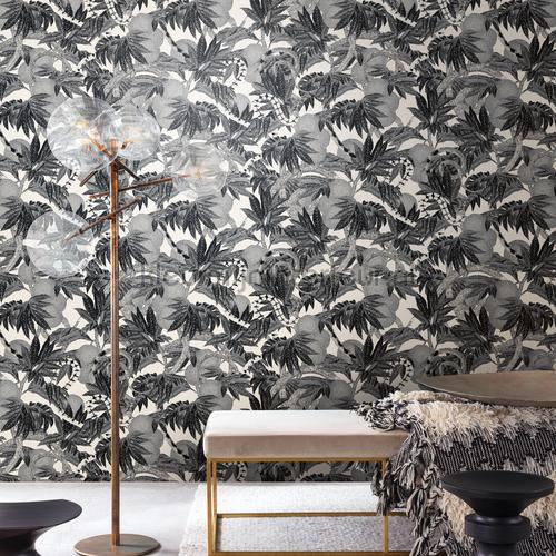 Equator midnight wallcovering CAB202 Cabinet of Curiosities Khroma