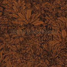 Sauvage mandarin wallcovering CAB304 Cabinet of Curiosities Khroma