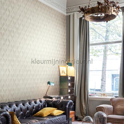 Facet ivory behang CAB502 Modern - Abstract Khroma