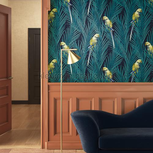 Eden aqua behang CAB703 Exotisch Khroma