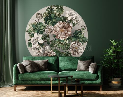 Indoor Flowers fotomurais 300341 Circles BN Wallcoverings