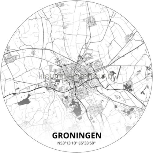 Groningen fotomurais CC050 City Circles Noordwand