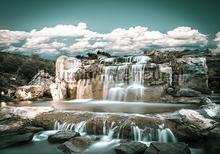 Giant waterfalls fototapeten Kleurmijninterieur weltkarten 