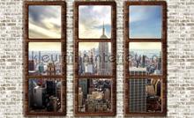 View over New York fototapeten Kleurmijninterieur alle-bilder