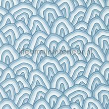 Kumo Wild Water Exhale wallcovering Harlequin Vintage- Old wallpaper 