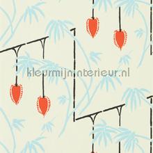Kimiko Soft focus Harissa behang Harlequin Exotisch 