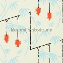 Kimiko Soft focus Harissa wallcovering Harlequin Vintage- Old wallpaper 