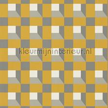 Blocks Nectar Diffused light tapet Harlequin Wallpaper creations 