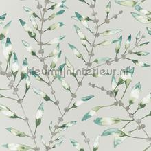Chaconia Emerald Lime wallcovering Harlequin urban 